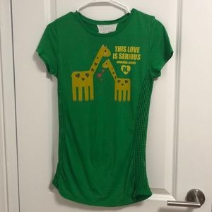 Giraffe HARAJUKU shirt size M